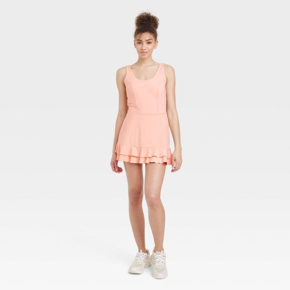 JoyLab Peach Sleeveless Dress